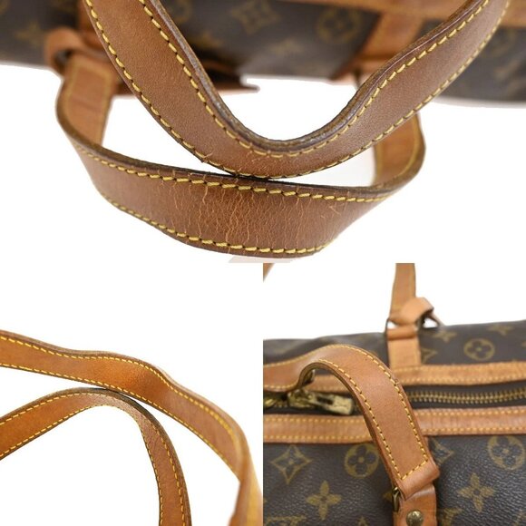 LOUIS VUITTON Sac Souple 35 Travel Hand Bag Monogram Leather BN M41626 64FB838 - Picture 8 of 13